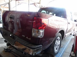 2010 Toyota Tundra SR5 Burgundy Crew Cab 5.7L AT 4WD #Z24714